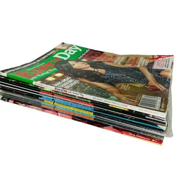 Rachael Ray EveryDay Food Magazine All Recipes Cooking Guides Lot 10 u - Picture 2 of 3
